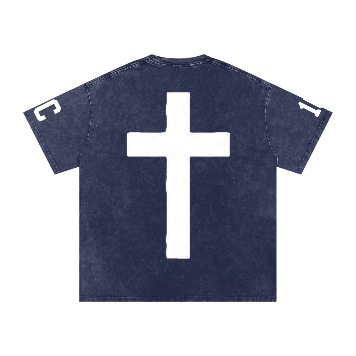 "glory to God" SK Stone-washed  T-Shirt