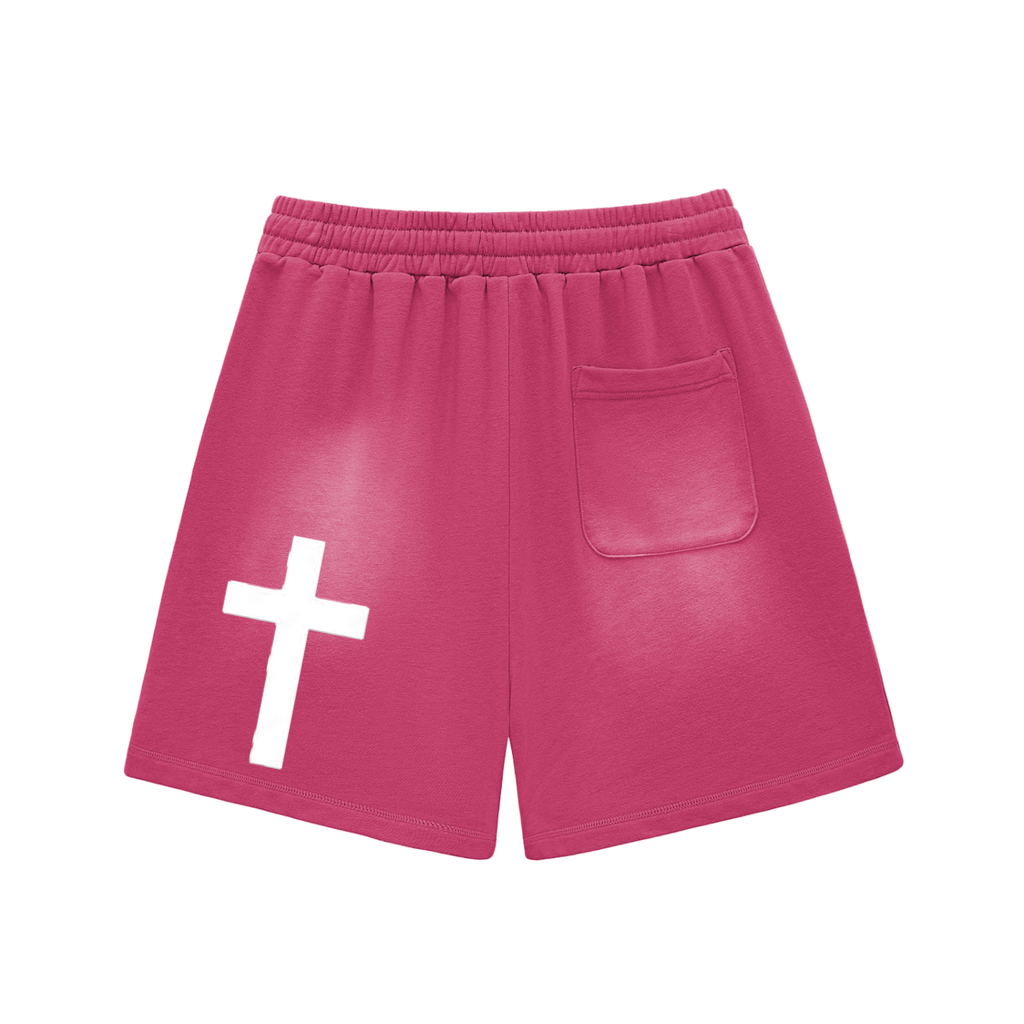 "Christ Alone" SK Sun-fade Shorts