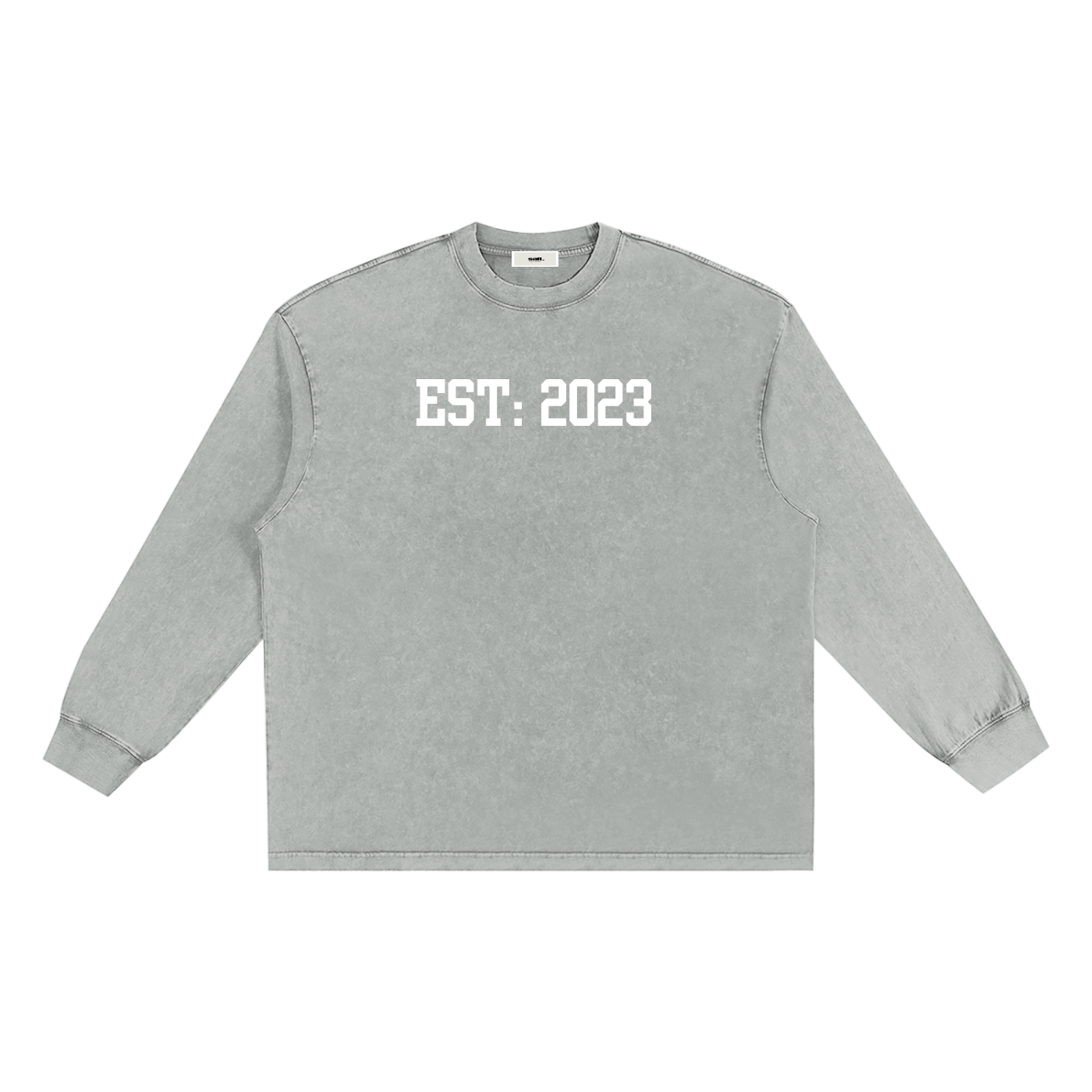 "due date" SK Stone-washed  T-Shirt