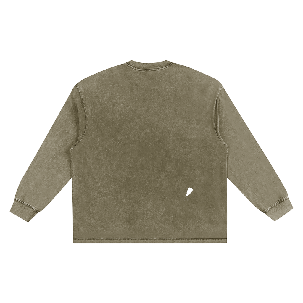 "due date" SK Stone-washed  T-Shirt