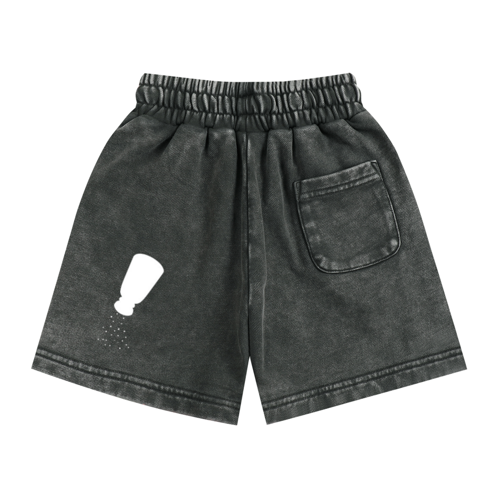 SK Stone-washed Kids' Shorts