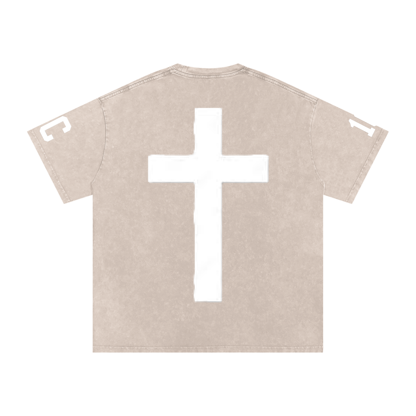 "glory to God" SK Stone-washed  T-Shirt