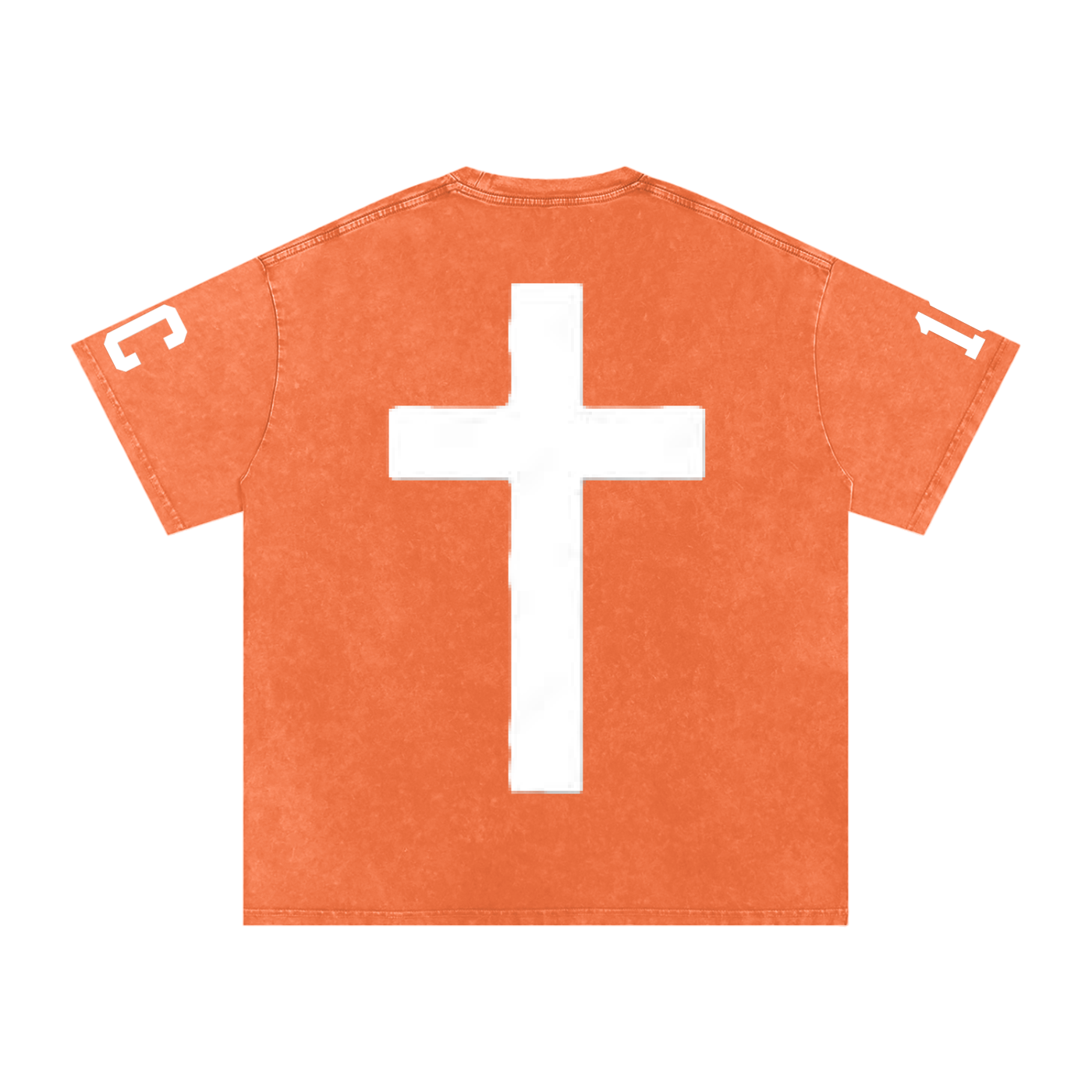 "glory to God" SK Stone-washed  T-Shirt