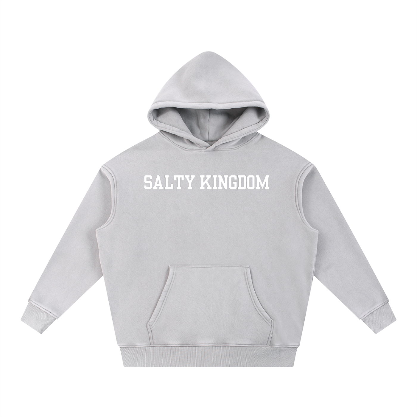 Salty Kingdom Stone-washed Oversize Hoodie