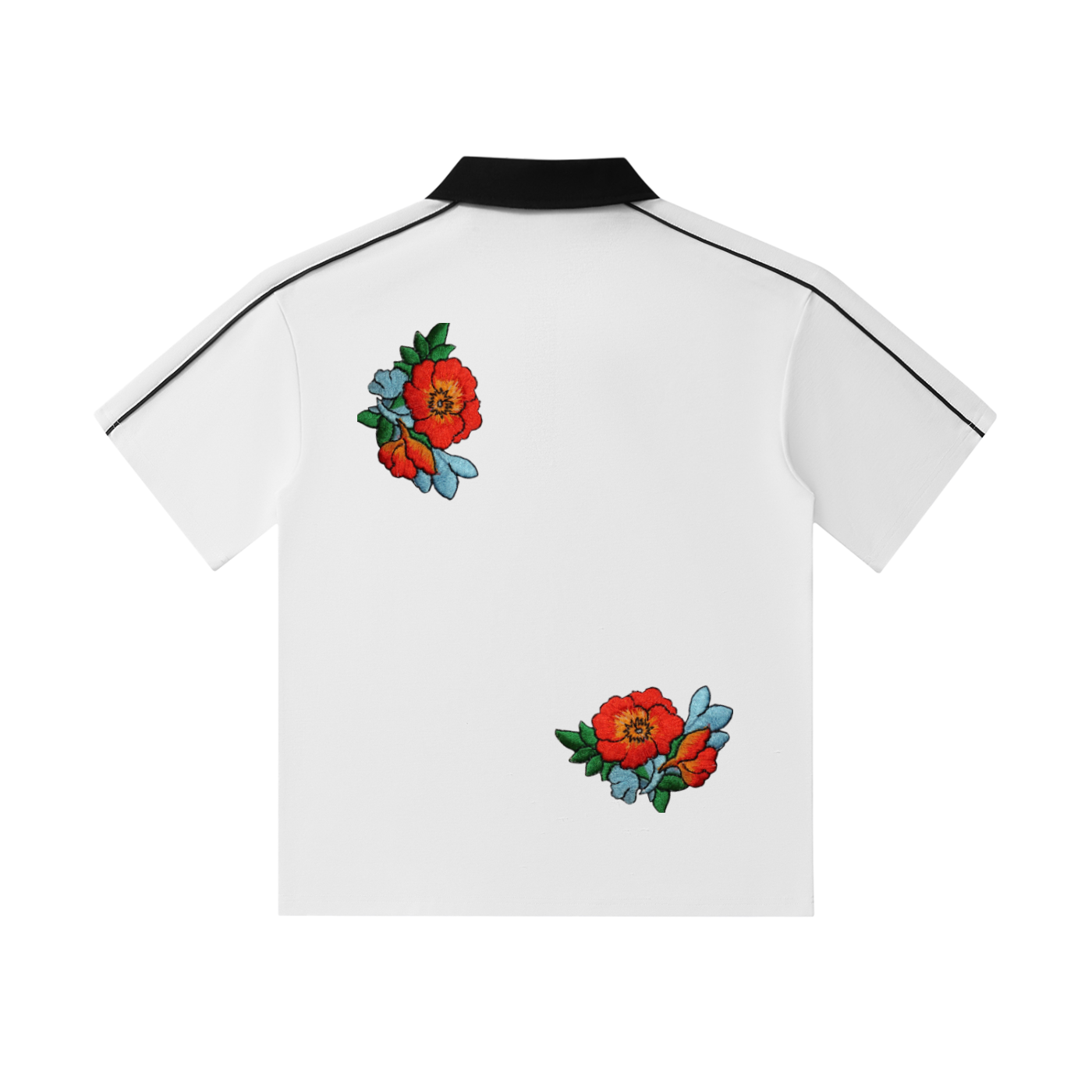 "roses" SK Polo Shirt